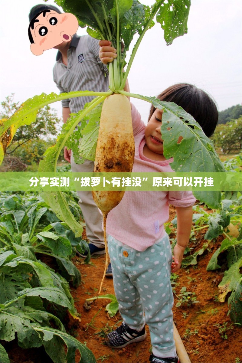 分享实测“拔萝卜有挂没”原来可以开挂