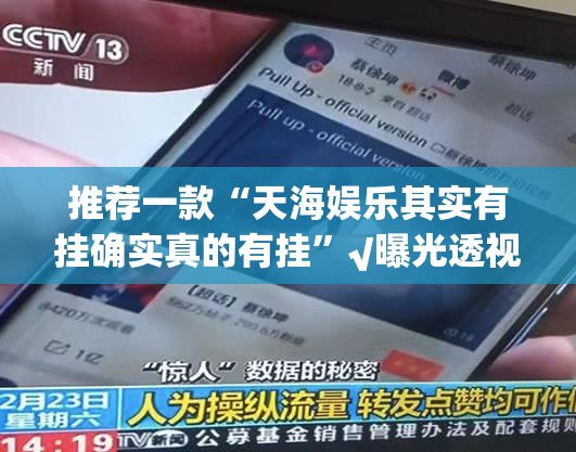 推荐一款“天海娱乐其实有挂确实真的有挂”√曝光透视猫腻