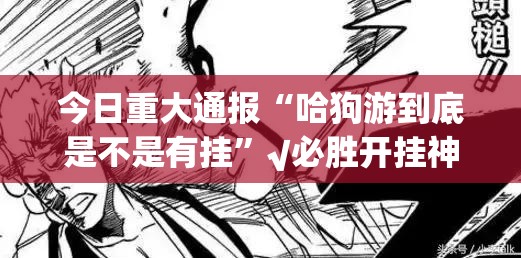 今日重大通报“哈狗游到底是不是有挂”√必胜开挂神器