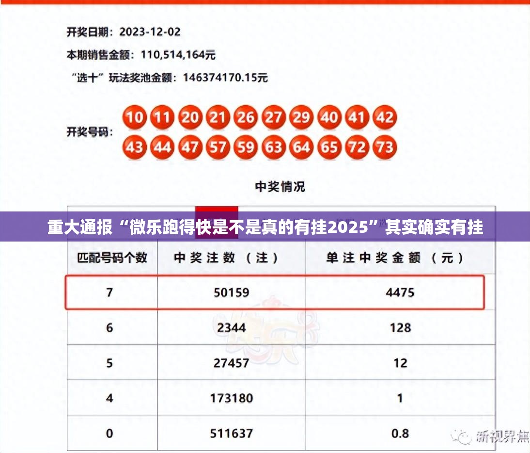 重大通报“微乐跑得快是不是真的有挂2025”其实确实有挂