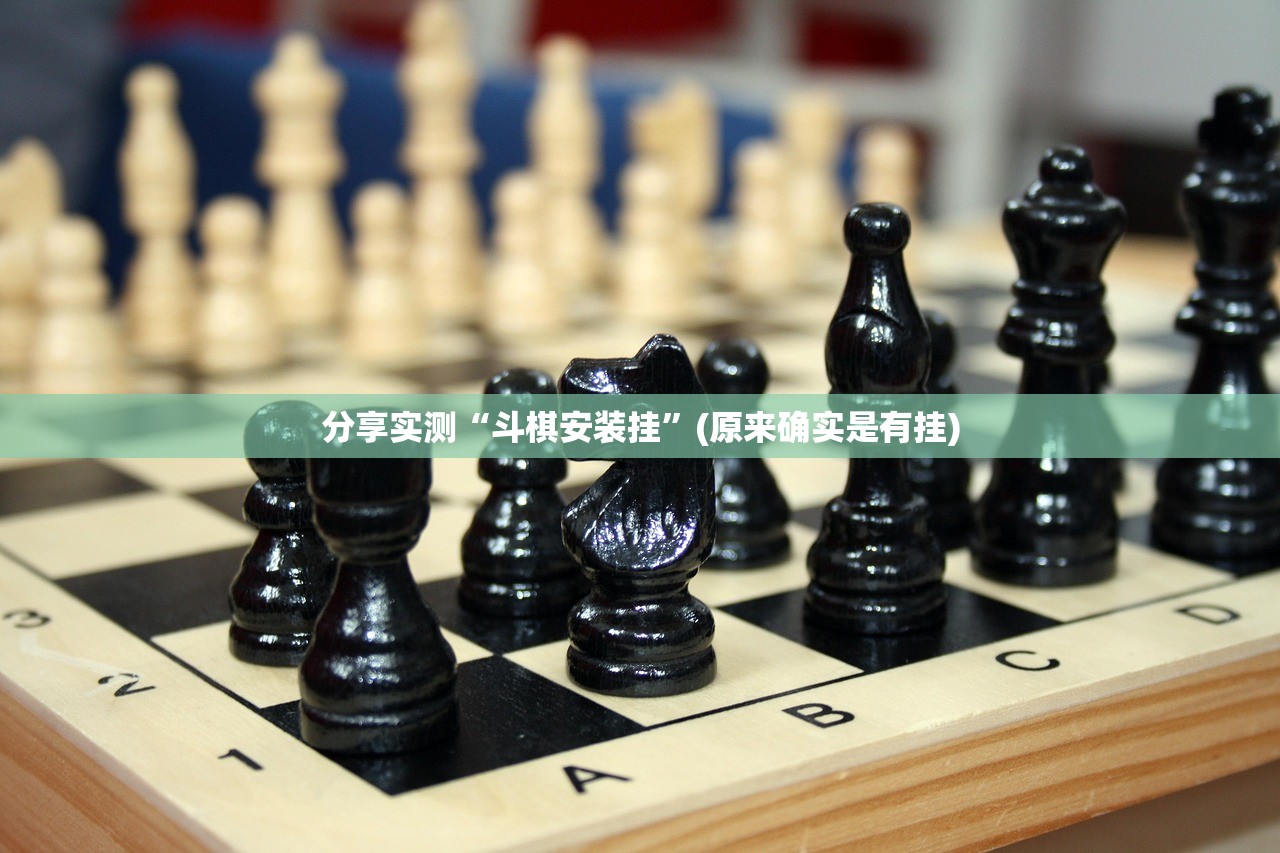 分享实测“斗棋安装挂”(原来确实是有挂)
