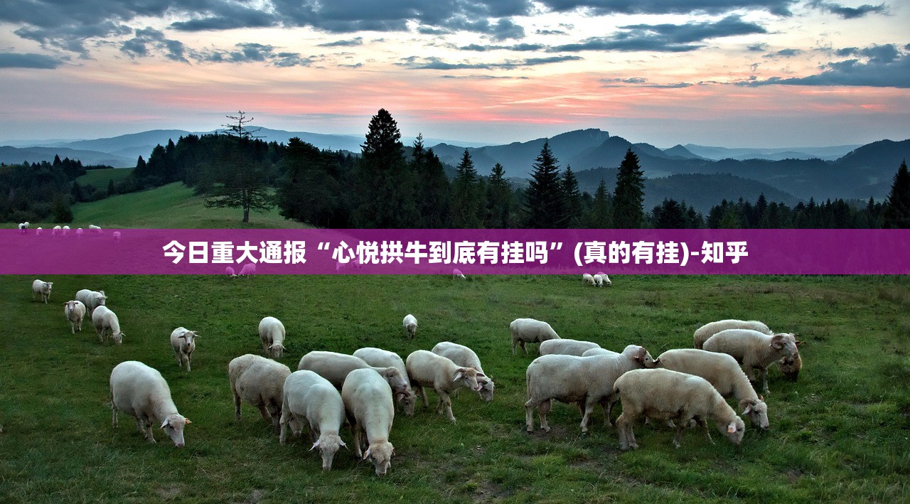 今日重大通报“心悦拱牛到底有挂吗”(真的有挂)-知乎