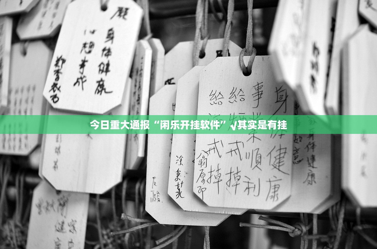 今日重大通报“闲乐开挂软件”√其实是有挂 今日重大通报“闲乐开挂软件”√其实是有挂