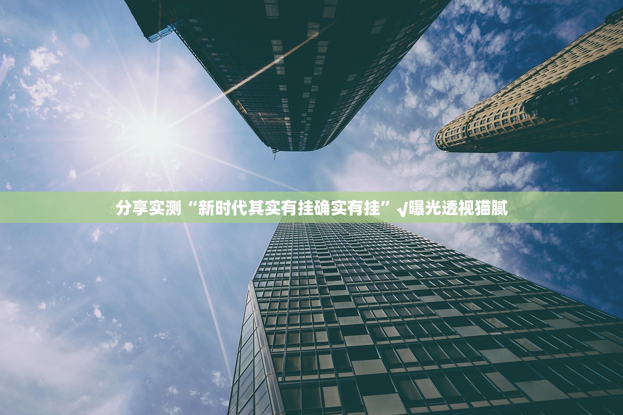 分享实测“新时代其实有挂确实有挂”√曝光透视猫腻