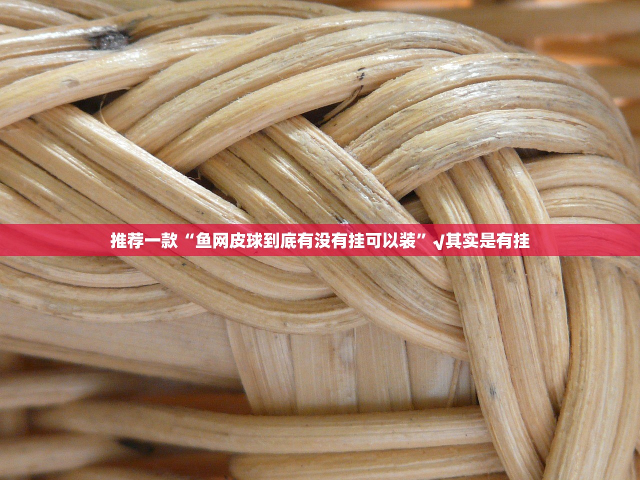 推荐一款“鱼网皮球到底有没有挂可以装”√其实是有挂 推荐一款“鱼网皮球到底有没有挂可以装”√其实是有挂