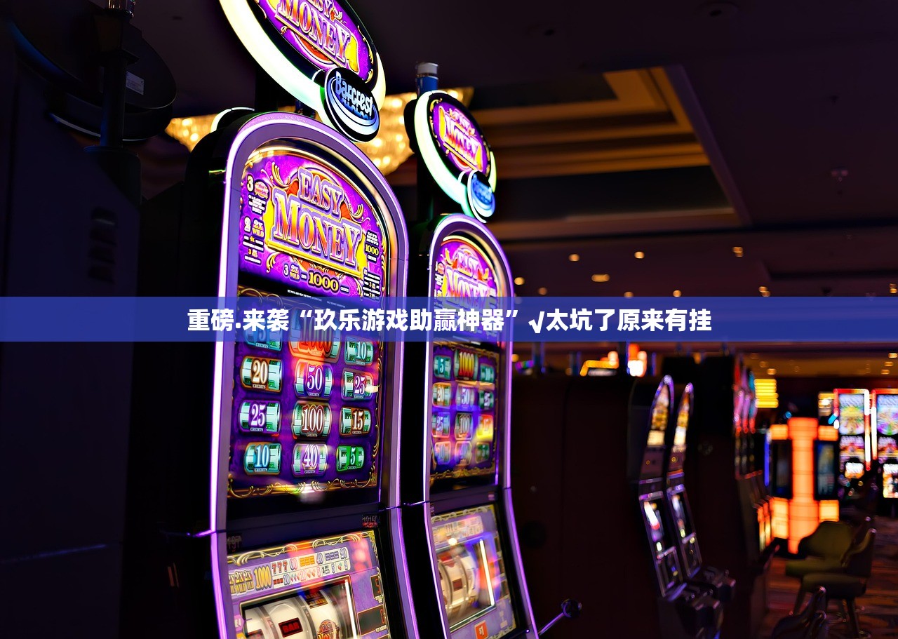 重磅.来袭“玖乐游戏助赢神器”√太坑了原来有挂