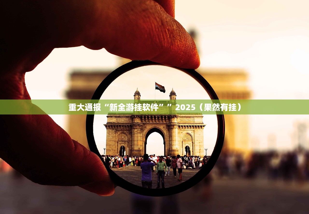 重大通报“新全游挂软件””2025(果然有挂) 重大通报“新全游挂软件””2025(果然有挂)
