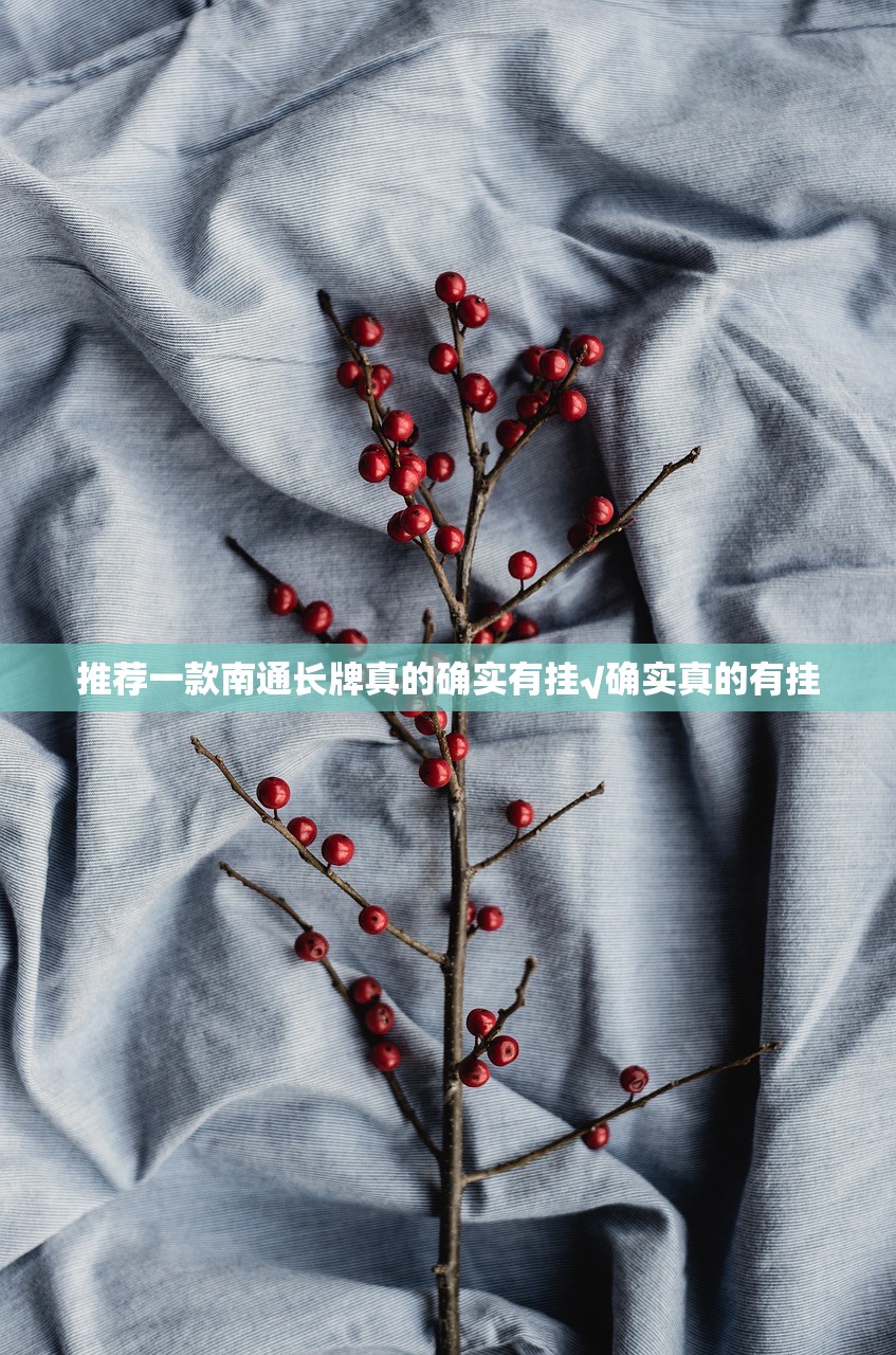 推荐一款南通长牌真的确实有挂√确实真的有挂