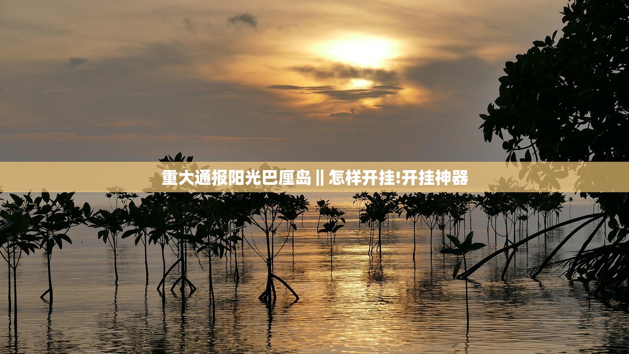 重大通报阳光巴厘岛‖怎样开挂!开挂神器