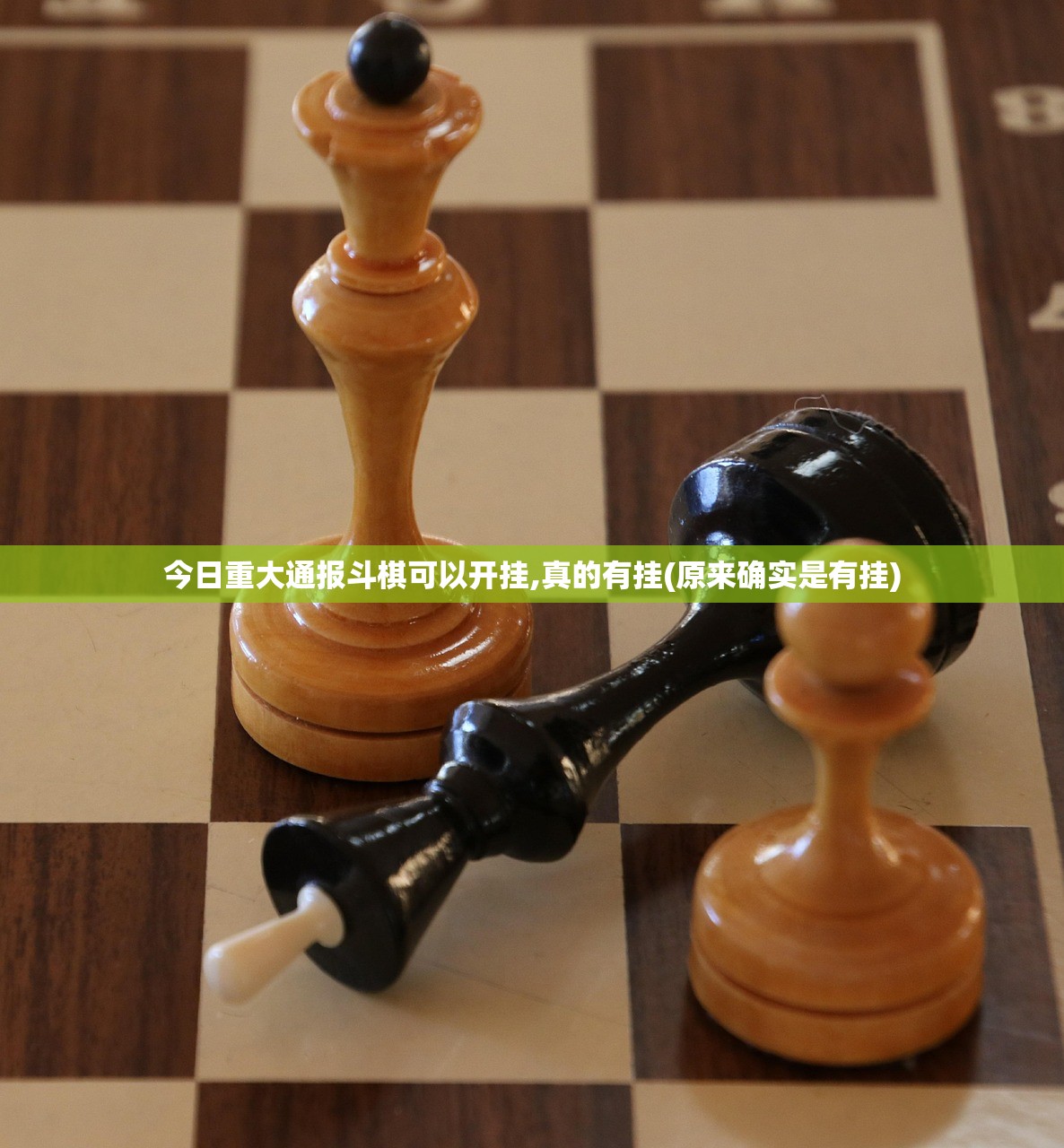 今日重大通报斗棋可以开挂,真的有挂(原来确实是有挂)