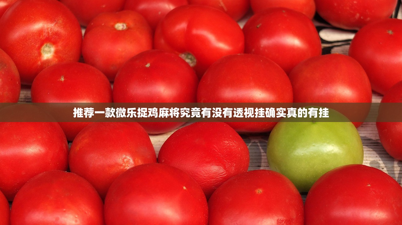 推荐一款微乐捉鸡麻将究竟有没有透视挂确实真的有挂