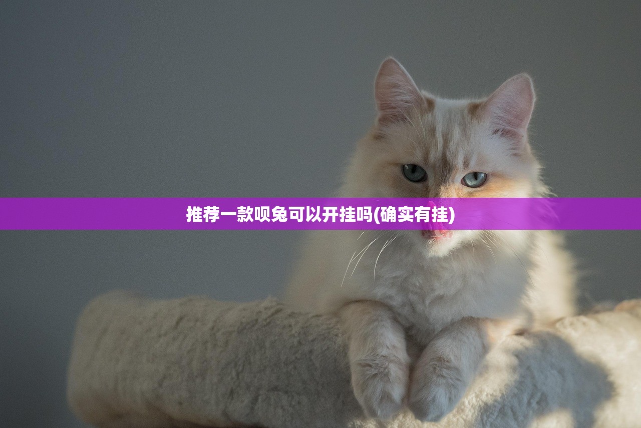 推荐一款呗兔可以开挂吗(确实有挂)