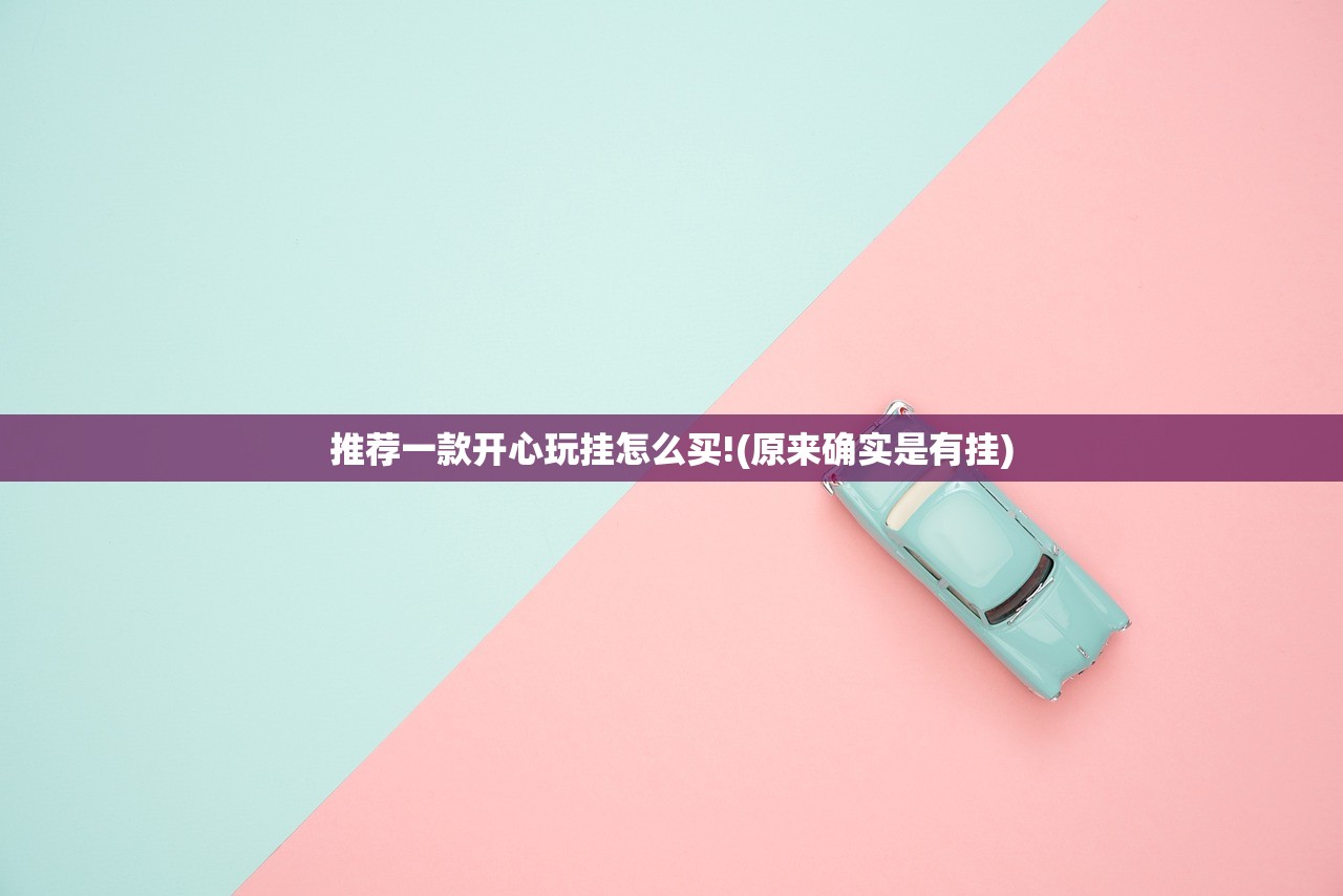 推荐一款开心玩挂怎么买!(原来确实是有挂)