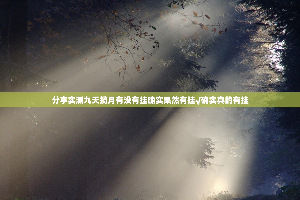 分享实测九天揽月有没有挂确实果然有挂√确实真的有挂